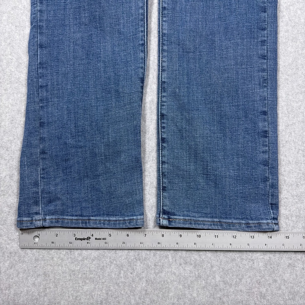 Levi Strauss & Co Womens Classic Straight Leg Blue Jeans Size 4 Medium Wash - Picture 11 of 12